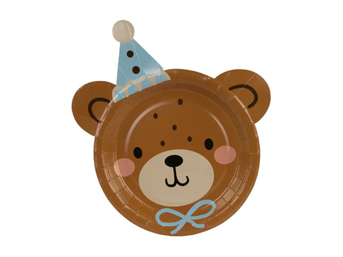 Party Paper Plates - 21 x 23 cm - 6 pcs