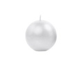 Metallic, pearl ball candle - 8 cm - 1 pc.