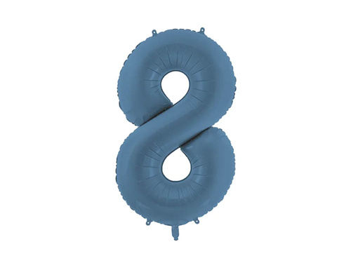 Number 8 Foil Balloon - 86 cm - 1 pc