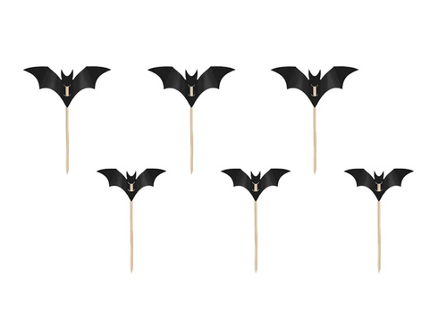 Cake toppers -  6 pcs