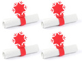 Christmas napkin holder - 21 cm
