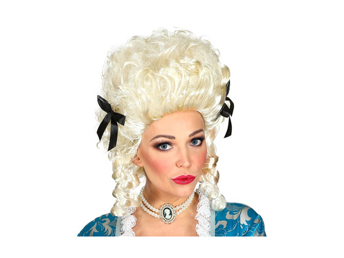 Blond peruka kobiety kolonialnej