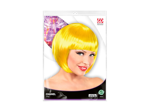Żółta peruka Chanel