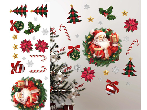 Christmas Santa Claus wall sticker