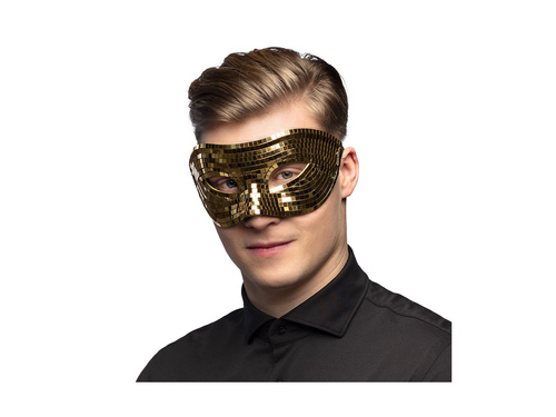 Maska Disco złota