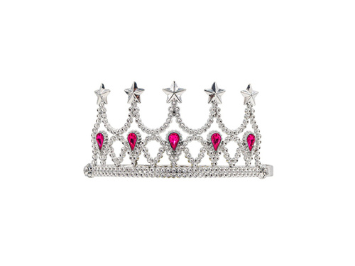 Srebrna tara z klejnotami