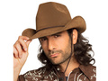 Leather cowboy hat