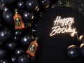 Whisky foil balloon - 27 x 12 - 1 pc