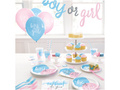 Kubeczki papierowe na Baby Shower Baloniki - 8 szt.