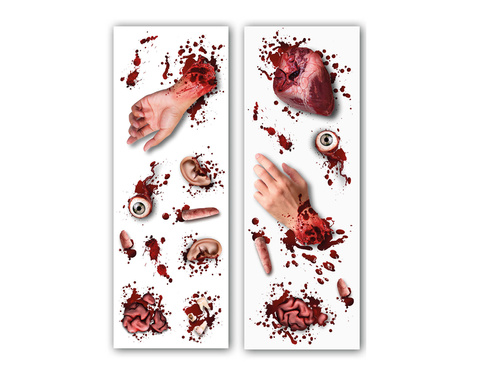 Halloween foot stickers
