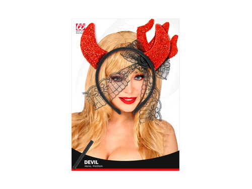 Zestaw diabła - rogi i widły