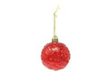Christmas bauble red - 5 cm - 6 pcs.