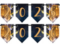 Flag banner New Year 2024 2025 - 5 m - 1 pc