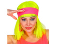 Neon pink headband