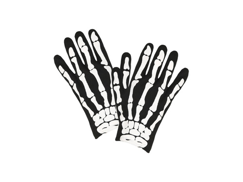 Rękawiczki kościotrupa - dla dzieci