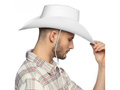 Cowboy white hat