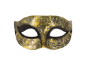 Maska karnawałowa - złota - 1 szt.