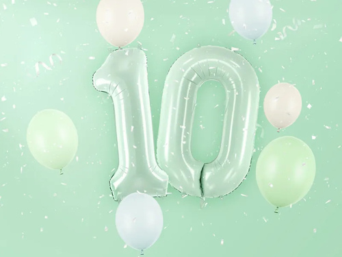 Number 1 Green Foil Balloon - 72 cm - 1 pc