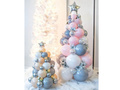 Bouquet of Christmas tree balloons - 63 pcs.