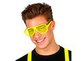 Shutter neon yellow glasses - 1 pc