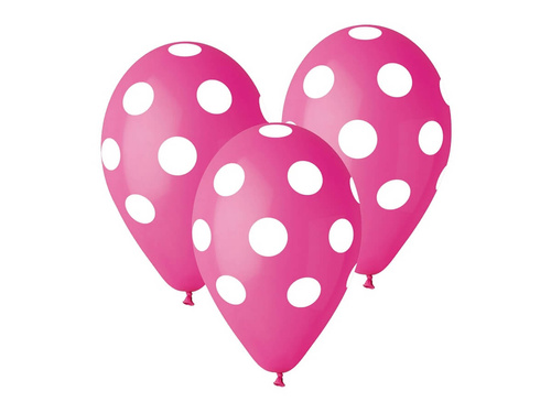 Pastel pink pea balloons - 30 cm - 5 pcs.