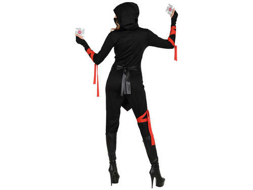 Kostium Ninja z mięśniami dla kobiety - 1 szt.