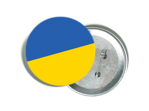 Ukraine Flag pin - 1 piece.