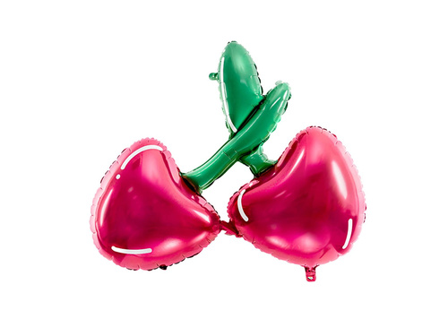 Foil balloon Cherries - 88 x 73 cm - 1 pc.