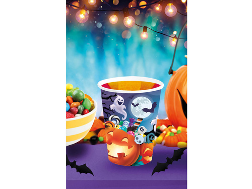Halloween paper cups - 240 ml - 6 pcs