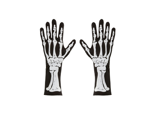 Rękawiczki kościotrupa 35 cm