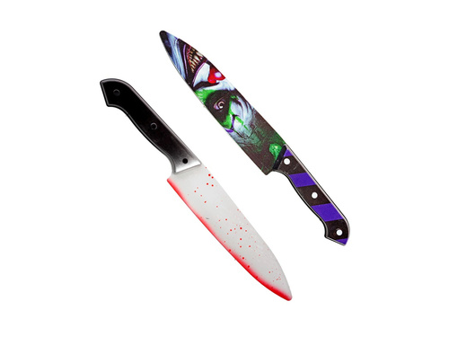 Nóż zabawkowy złego klauna - 31 cm