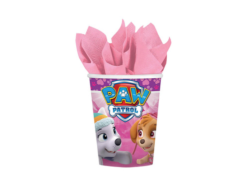 Psi Patrol birthday cups - 250 ml - 8 pcs.