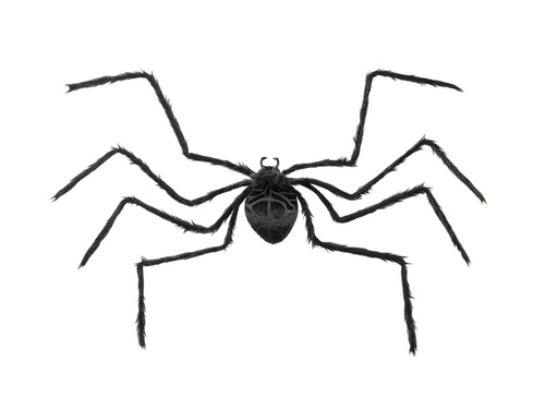 Dekoracja Pająk na Halloween - 103 x 75 x 9 cm - 1 szt.