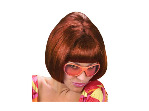 Ruda peruka Party Girl z lat 70.