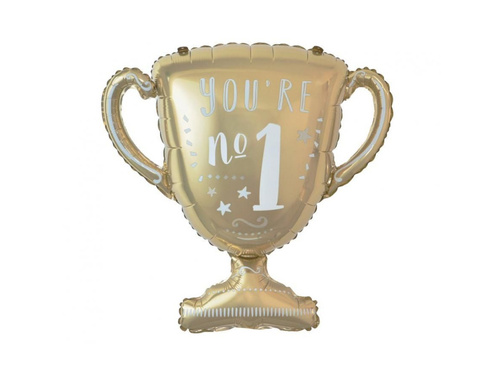 Balon foliowy Puchar - 55x55 cm - 1 szt.