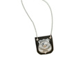 Hanging metal police badge - 1 pc