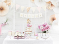 Welcome banner, white - 80 cm - 1 pc.