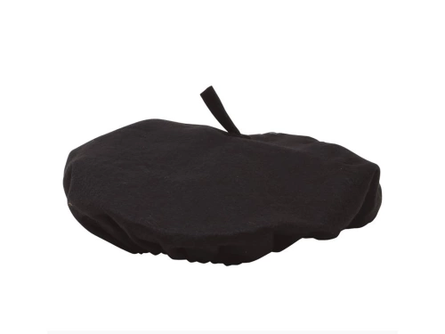 Beret czarny - 1 szt.