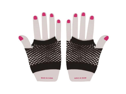 Pair of black gloves