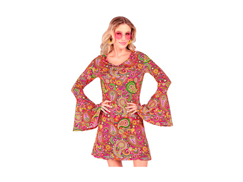 Strój Hipiski z Lat 60. - paisley