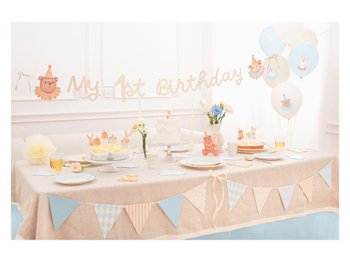 Serwetki Śpioszki - niebieskie - 26 cm x 33 cm - 10 szt.