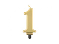 Gold Candle no 1 - 1 pc