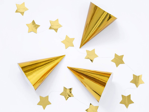Gold caps - 6 pcs.