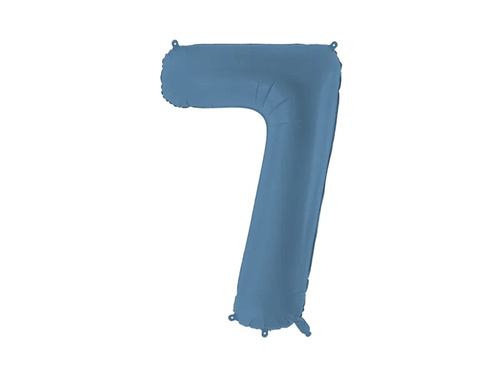 Number 7 Foil Balloon - 86 cm - 1 pc