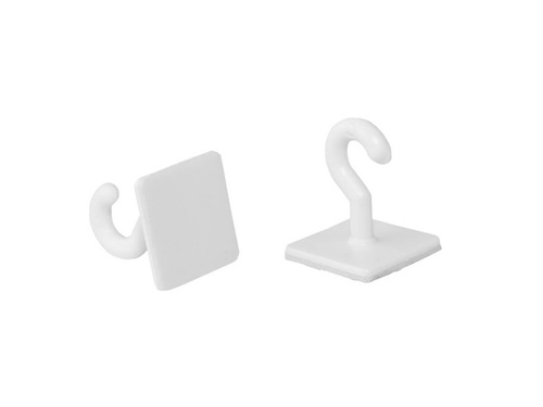 Self-adhesive hooks - 20 pcs.