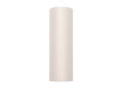Smooth cream tulle - 15 cm x 9 meters - 1 piece.