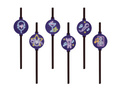 Happy New Year straws - 6 pcs