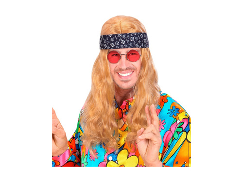 Peruka Hipis California Dreaming z opaską