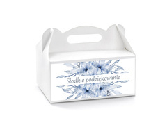 Wedding cake box, 6 pcs