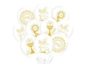 Zestaw balonów na Pierwszą Komunię Świętą - 30 cm - 10 szt.